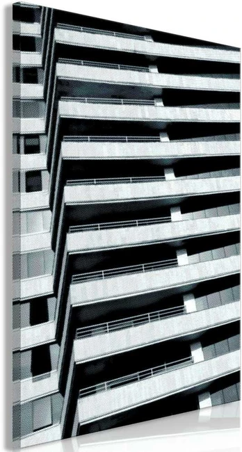 Artgeist Paveikslas - Architectural Raster (1 Part) Vertical