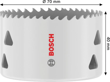 Bosch HSS-Bimet.gręž.karūna 70 mm