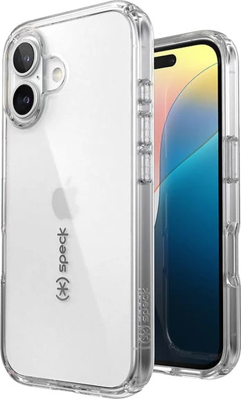 Speck Gemshell – dėklas, skirtas iPhone 16 (skaidrus)