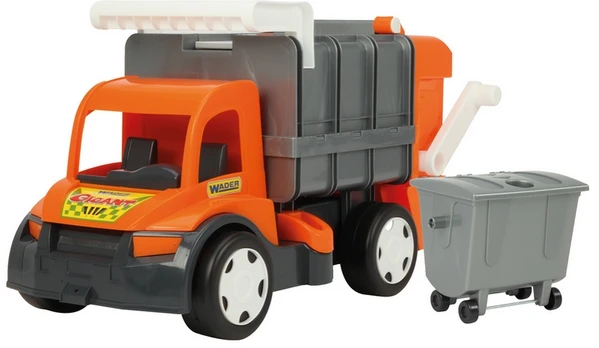 Wader Gigant Garbage truck orange