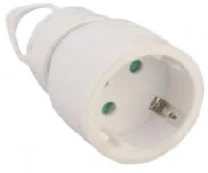Maitinimo lizdas FEMALE IP20, baltas