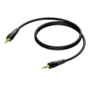 Kabelis Procab Jack 3.5mm - Jack 3.5mm 3m juoda (CLA716 / 3)