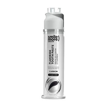 SMILE MORE FLUORIDE CARBON SWEET MINT dantų pasta, 100 ml