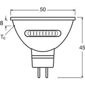 OSRAM LED reflektorius GU5.3, CCT, 12 V AC/DC, 5,6 W, 36°