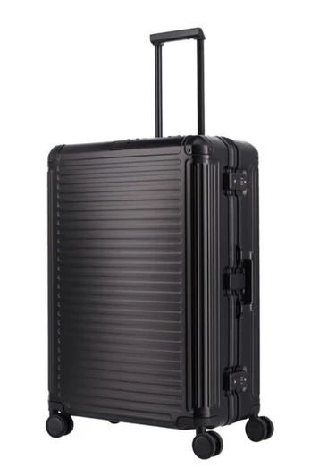 Lagaminas Next LARGE 77cm L Aluminium Premium Black