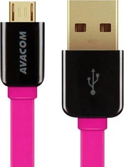 AVACOM MIC-120P USB CABLE - MICRO USB, 120CM, PINK kaina