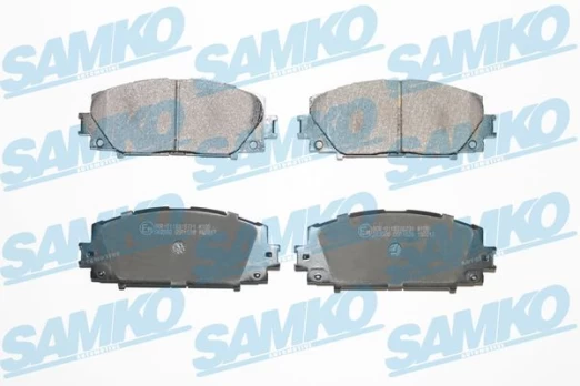 Stabdžių trinkelių rinkinys, diskinis stabdys SAMKO 5SP1529
