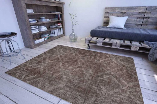 Conceptum Hypnose Kilimas (210 x 310) Dorian Chenille - Brown AL 32