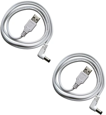 2 vnt. Usb į Dc 5v maitinimo laidas 1m