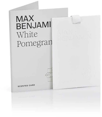 MAX BENJAMIN Aromatinė kortelė Baltas POMEGRANATE