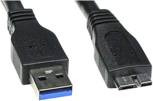 Kabelis USB Logo USB-A - microUSB 2 m Juodas