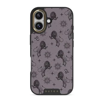 Leo - iPhone 17 Case, Elite Dark (MagSafe) / Gold / Purple