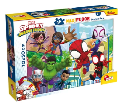 Lisciani LISCIANI MARVEL Dėlionė DF MAXI FLOOR 24 SPIDEY