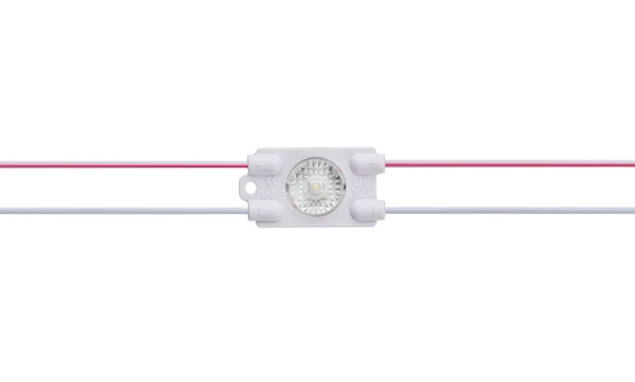 LED modulis 12V 0.5W, Mėlyna, 170°, IP67, LEMLUX