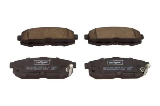 Stabdžių trinkelių rinkinys, diskinis stabdys MAXGEAR 19-2977