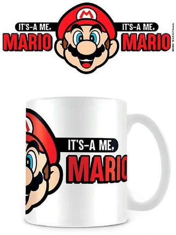 Pyramid Nintendo Super Mario Its A Me Mario mug