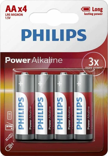 Philips LR6 AA Power baterijos 4 vnt.