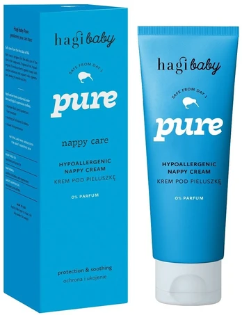 Kremas, nuo vystyklų bėrimo, vaikams Hagi Pure, 75 ml