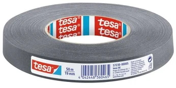 tesa Gewebeband 50m x 19mm grau