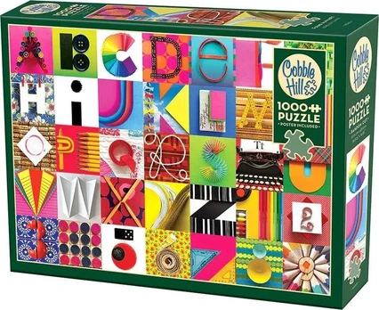Dėlionė Cobble Hill Puzzle 1000 Litery ir Cyfry G3