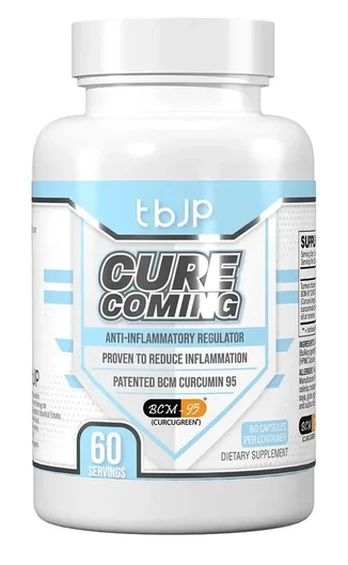 Trained by JP Cure-Coming BCM-95® kurkuminas, 60 kapsulių