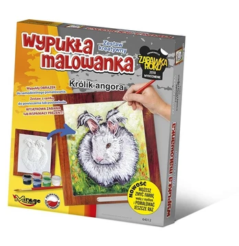 Mirage Bumpy tapyba Furry Angora Rabbit