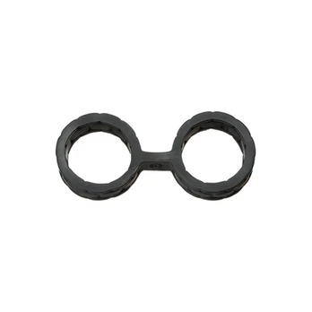 Doc Johnson Silicone Cuffs Flexible Molded Design Juodas