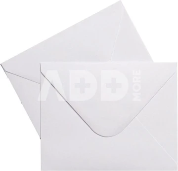Focus Envelope Baltas 115x160 100g 50-pack