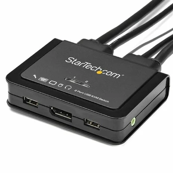 StarTech 2 PORT DISPLAYPORT KVM SWITCH/KVM SWITCH - OS INDEPENDENT