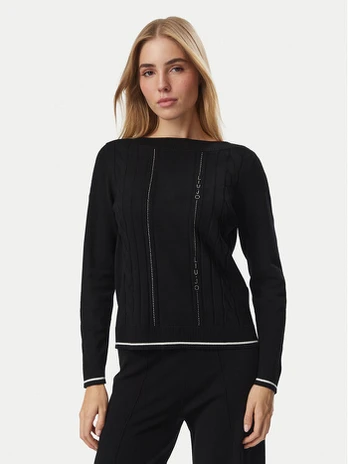 Liu Jo Sport Megztinis TF6189 MS63L Juoda Regular Fit