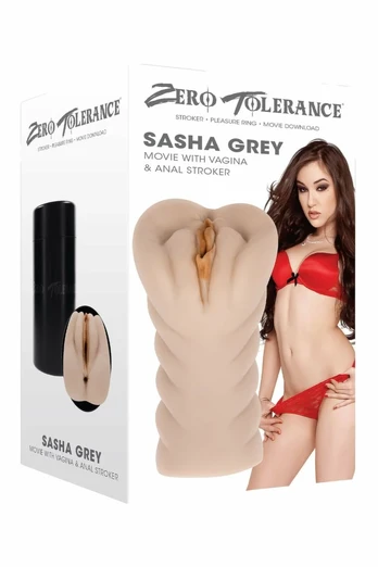ZERO TOLERANCE Stroker Sasha Grey Light Flesh Intimate Machine 17.8cm