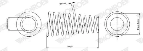 Spyruoklė MONROE SP3058