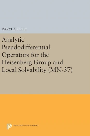 Analytic Pseudodifferential Operators for the Heisenberg Group and Local Solvability