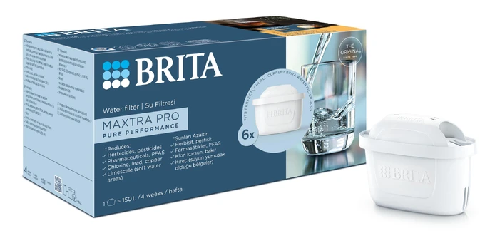 Brita MX+ Pro Pure Performance filter 3+1 pcs