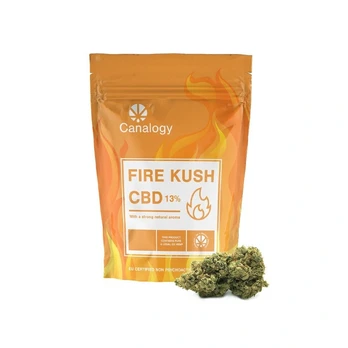 Canalogy Fire Kush CBD Kanapių Žiedai