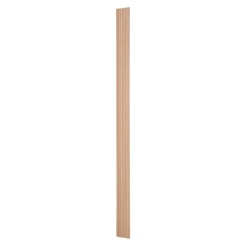 Medinės akustinės sieninės plokštės, 8 vnt., 245x16 cm