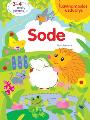 Sode: lavinamosios užduotys 3–4 metų vaikams