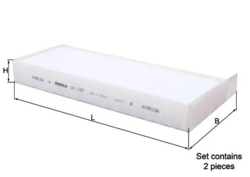 Salono filtras KNECHT LA1157/S