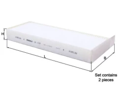 Salono filtras KNECHT LA1157/S kaina