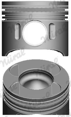 NURAL 87-428707-00 Piston