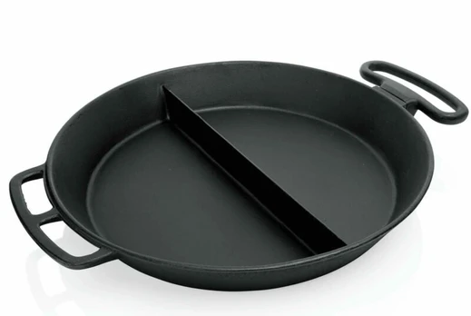 Ketaus keptuvė su pertvara, 80 cm