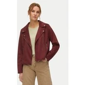 Vero Moda Dirbtinės odos striukė Jose 10300938 Vyšninė Regular Fit