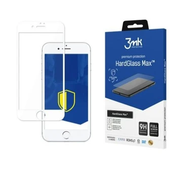 3MK Apple iPhone 7 kieto stiklo Max baltas