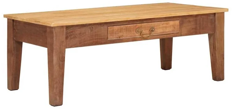 Kavos staliukas Ruda 110 x 55 x 40 cm Kietas mango medis