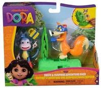 Usorteret Dora The Explorer Adventure Pack - Boots & Swiper kaina