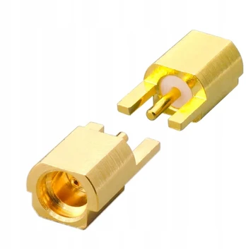 Mmcx lizdas tiesus ant Pcb krašto Smt