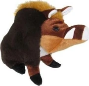 Pliušinis šernas 35 cm, sėdintis
