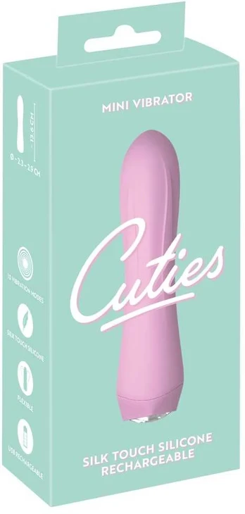 Cuties Mini Vibrator Rose 4.Ge Mini vibratorius