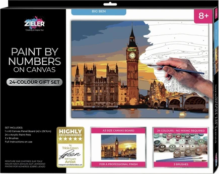 Zieler - Paint By Numbers - Big Ben (609299434)