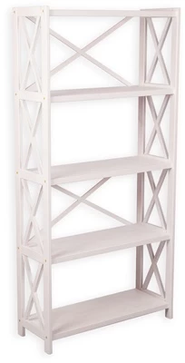 Lentyna Felix 5, balta, 80 cm x 31 cm x 164 cm